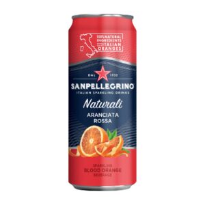 330ml San Pellegrino Aranciata Rossa Sparkling Blood Orange Beverage (Alpiste)