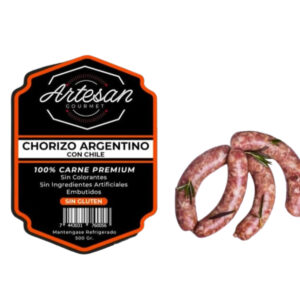 500g Artesan Gourmet Argentine Chorizo with Chili (Alpiste)