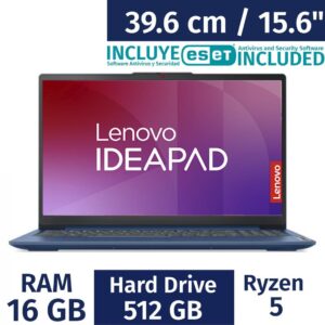 Lenovo 396 cm 156 Inches IdeaPad Slim Laptop R5 16 Gigabytes 512 Gigabytes 82XQ00MKGJ ESET Antivirus