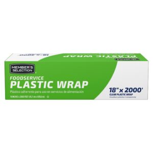 Memberx27s Selection Plastic Food Film 457 cm x 6096 m 18 x 2000x27