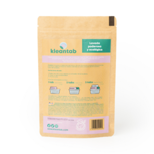 Multicolor Laundry Detergent Tablets - 25 Washes (Kleantab)