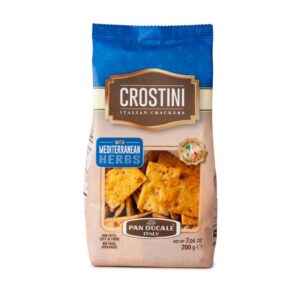 200g Pan Ducale Crostini Mediterraneo Crackers (Alpiste)