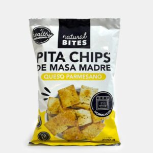 200g Natural Bites Parmesan Pita Chips (Alpiste)