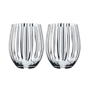 Set of 2 Riedel Optical O Longdrink Glasses (Alpiste)
