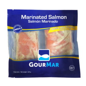 324g Gourmar Marinated Salmon Duo Pack with Mustard and Garlic (Alpiste)