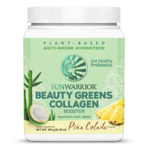 Sunwarrior 300g Piña Colada Beauty Greens Collagen (SIS)