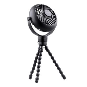 Woozoo Wireless Portable Personal Fan with Flexible Tripod