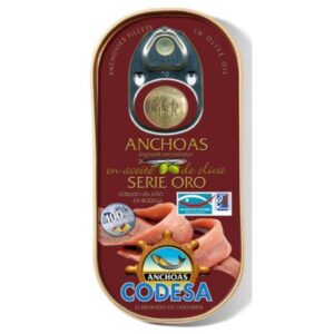 165g Codesa Serie Oro Anchovy Fillets (Alpiste)