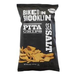 226.8g Baked in Brooklyn Sea Salt Pita Chips (Alpiste)