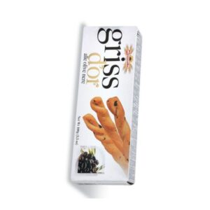 100g Panealba Grissini D'or Black Olive Breadsticks (Alpiste)