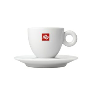 Illy Espresso Cup and Saucer (Alpiste)