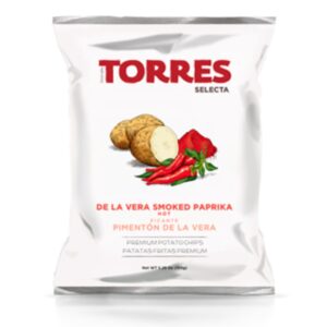 150g Torres Spicy Smoked Paprika Potato Chips (Alpiste)