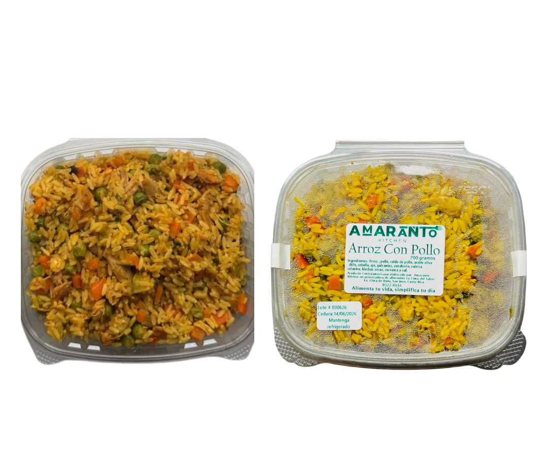 700g Rice with Chicken (Amaranto Kitchen) 700g Rice with Chicken (Amaranto Kitchen)