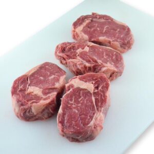 Carnes Retana Fresh Beef Ribeye Steak Vacuum Packaged