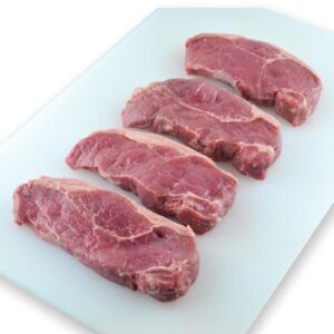 Carnes Retana Fresh Beef Striploin Steak Vacuum Packaged