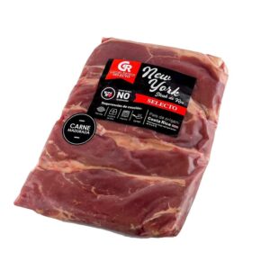 Carnes Retana Fresh Beef Striploin Steak Vacuum Packaged