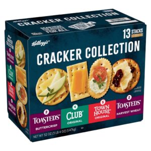 147kg Kelloggx27s Assorted Flavors Crackers 13 Packages