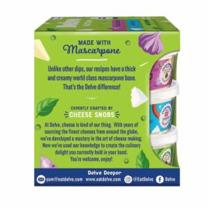 170g Delve Dip Variety Pack 3 Units
