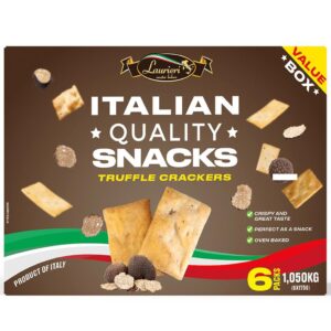 175g Laurieri Master Bakers Scrocchi Truffle Crackers 6 Units