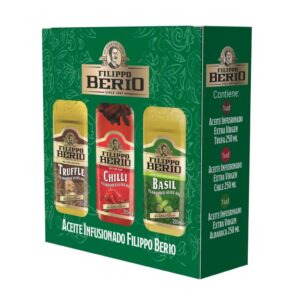 250ml Filippo Berio Infused Cooking Oils 3 Units
