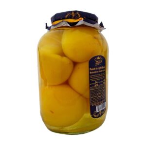 27kg Zalea Gourmet Whole Peaches in Light Syrup