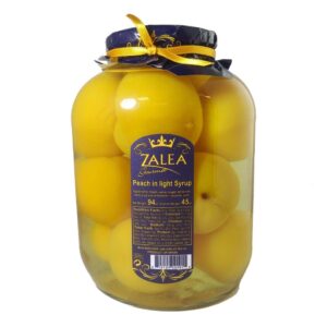 27kg Zalea Gourmet Whole Peaches in Light Syrup