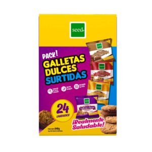 35g Seed Assorted Sweet Cookies 24 Units