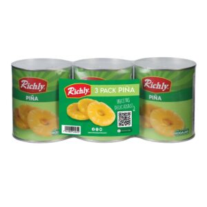 475g Richly Canned Pineapple Slices 3 Units