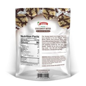 680g Jennies Coconut Bites with Cacao Nibs and Dark Chocolate