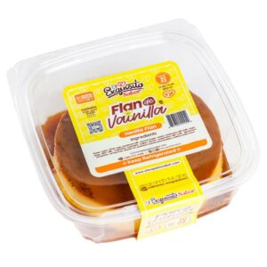 El Exquisito Sabor Vanilla Flan with Caramel