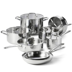 Tramontina Stainless Steel Cookware Set 13 Pieces